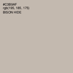 #C3B9AF - Bison Hide Color Image